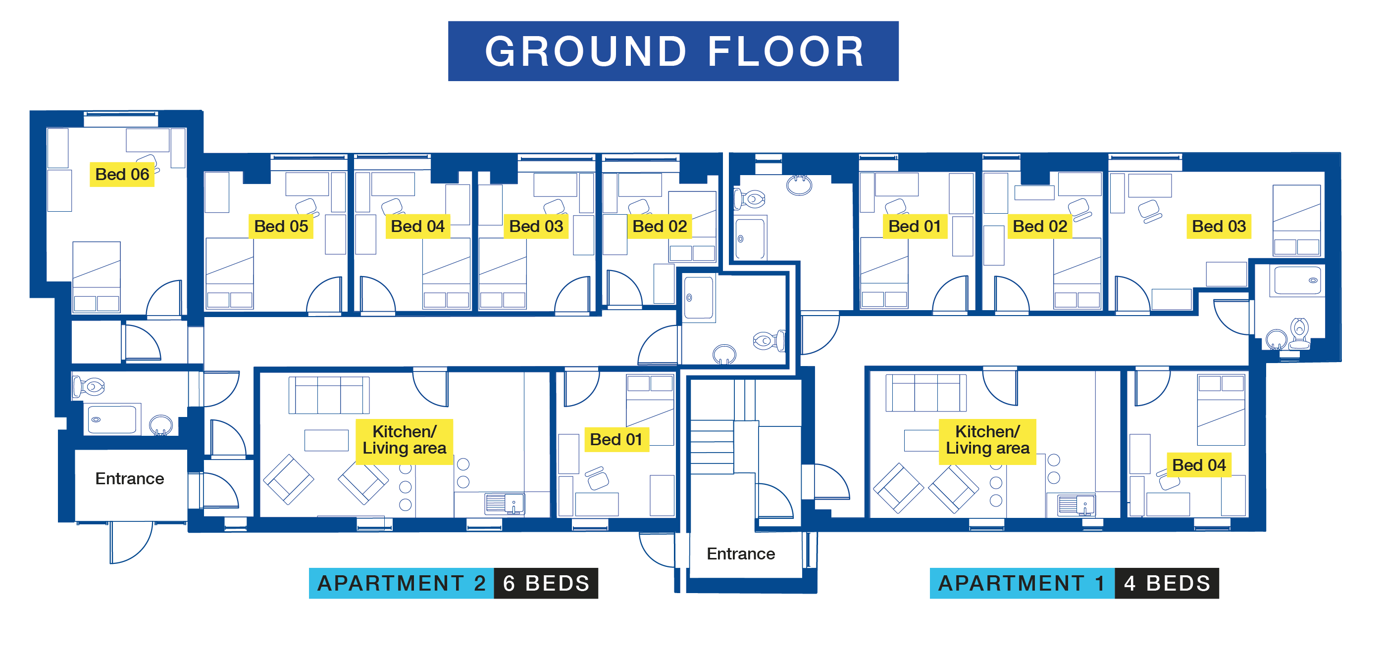 Varsity City FloorPlans for Site - Ground Floor |  | Varsity