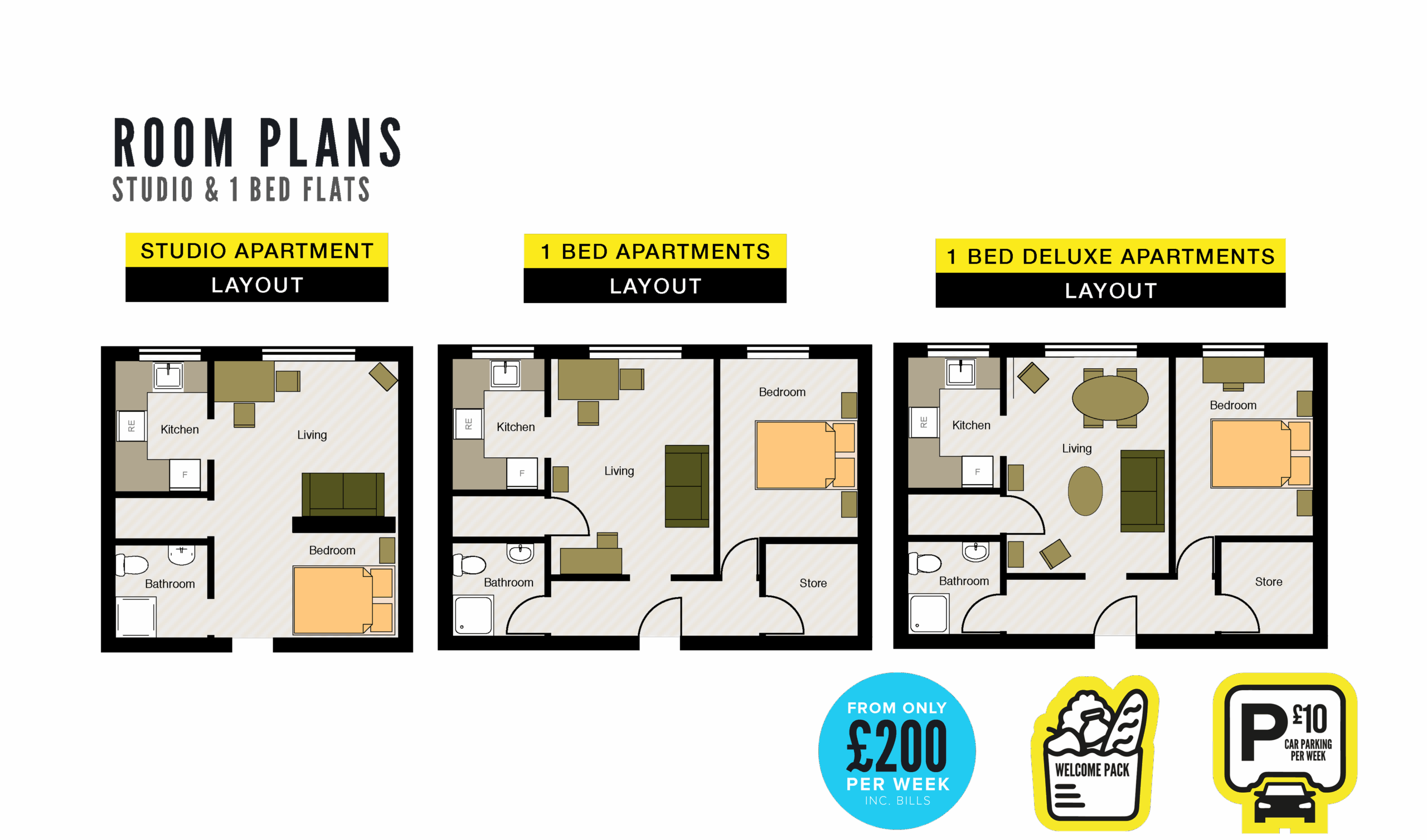 Varsity Clifton - Room Plans | | Varsity